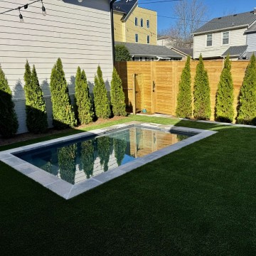Custom Fiberglass Pools done in Nashville by Bedrock Pools Nashville